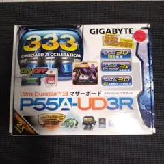 GIGABYTE P55A-UD3R マザーボード ジャンク 箱・付属品ありのサムネイル