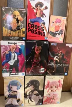 【未開封】まどマギ、チェンソーマン、鬼滅の刃 フィギュアまとめ売り