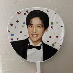 Snow Man 目黒蓮　ジャンボうちわ Snow world