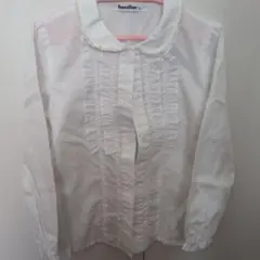 familiar フリル付き襟シャツ 120　美品　入学式