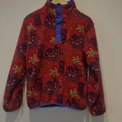光*様 最安値❗️レア！希少！90s L.L.Bean 総柄フリースジャケット