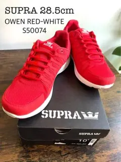 新品未使用　SUPRAスニーカー　赤　28.5cm OWEN RED-WHITEのサムネイル