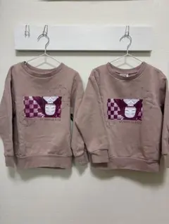 ＧＵ　トレーナー　鬼滅　ねずこ　120 双子