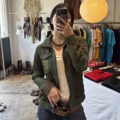 AVIREX leather switch short jacketのサムネイル