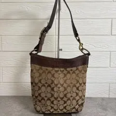 No.954 COACH コーチ 10403 シグネチャー ショルダー バッグ