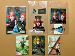 Disney ALICE IN WONDERLAND ポストカード ステッカー