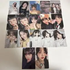 LESSERAFIM ウンチェ　トレカ　ステッカー　まとめ売り　①