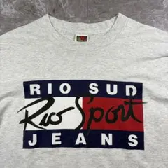 90s RIO SUD JEANS Tシャツ USA製 シングルステッチ