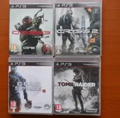 PS3 Crysis 2 - 3 Dead Space 3 Tomb Rider