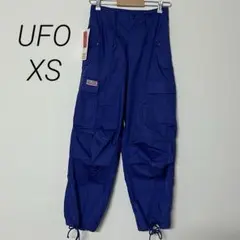 【UFO新品】ユーエフオーカーゴパンツ XS ローヤルブルー男女兼用　ストリート