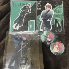 泡沫のユークロニア 依 アクリルスタンド3点 缶バッジ2点セット