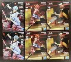 新劇場版 銀魂 吉原大炎上 神楽 神威 坂田銀時 フィギュア　６点