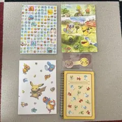 ポケモンB6リングノート＆A5ノート3冊セット