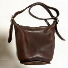 オールドコーチ ショルダーバッグ ブラウン