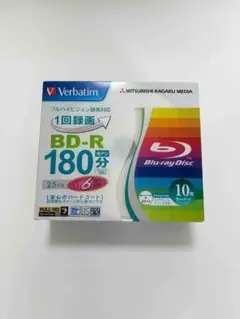 【新品未使用未開封】 Verbatim BD-R 25GB 10枚入り