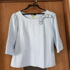 【TO BE CHIC】シフォン袖 ニットカットソー 46 アイボリー TO BE CHIC】シフォン袖 ニットカットソー 46 アイボリー - メルカリ