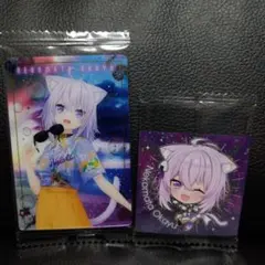 ホロライブ　猫又おかゆ　ウエハース　イタジャガ