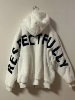 CORISCO ボアジャケット パーカー ブルゾン フルジップ【M】モコモコ