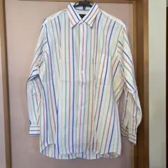 Faconnable ストライプ 長袖シャツ