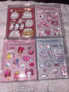 【レアシール】キラぷくキャンディーシール 4種類セット 非売品