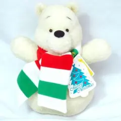 東京ディズニーランド くまのプーさん 雪だるま クリスマス ぬいぐるみ