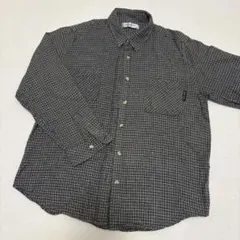 GIANNI VALENTINO チェック柄長袖シャツ Mサイズ イタリア製のサムネイル