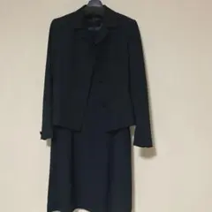 ブラックフォーマルアンサンブル　ブラック　喪服　ワンピース　ジャケット