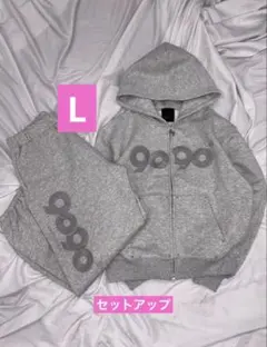 9090 Girl OG Logo Zip Hoodie セットアップLサイズ