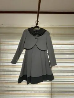 グレー フォーマルドレス セパレート風