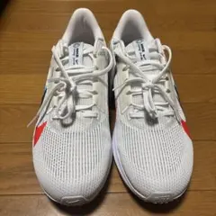 Nike Pegasus 40 ホワイト/レッド/ブルー 新品タグ付き