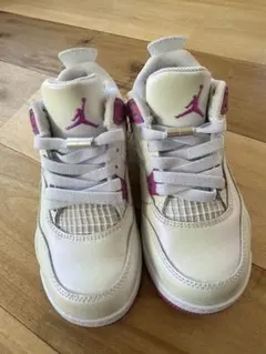 Air Jordan キッズスニーカー ホワイト/ピンク