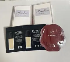 CHANEL Dior シャネル ディオール 香水 サンプル ファンデ
