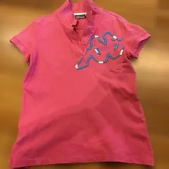 Kappa ピンク ポロシャツ 半袖のサムネイル