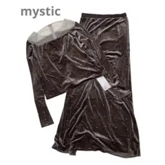 新品 森川企画 mystic ミスティック セットアップ ベロア