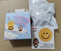 POPMART CRYBABY Crying Again ぬいぐるみバッジ