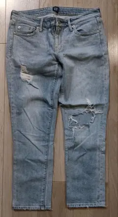 ギャップ GAP デニム ガールフレンド ダメージ27