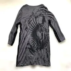 bajra バックプリント ￼アンモナイトデザイン　カーディガン ￼日本製