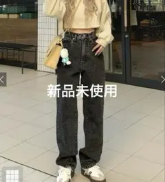 GRL デニム ストレートデニムパンツ XS 【cu415】