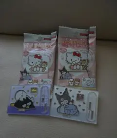 산리오 いつもいっしょ 2ピースアクリルスタンド バッドばつ丸 쿠로미