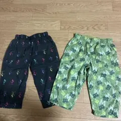 ミッキー柄ハーフパンツ2点セット S ステテコ