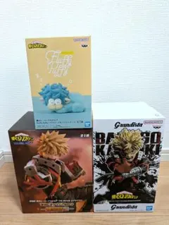 僕のヒーローアカデミア 爆豪勝己 フィギュア Fluffy Puffy 緑谷出久