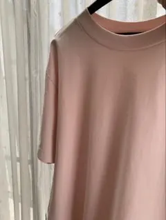 UNIQLO エアリズムコットンTシャツ 半袖　ピンク XLサイズ