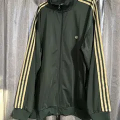 s*u様 アディダス ベッケンバウアー　トラックジャケット　グリーン　2XL
