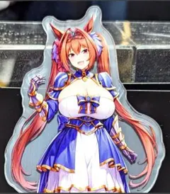 ダイワスカーレット 勝負服 アクリルスタンド  C102(缶子牧場)【ウマ娘 】