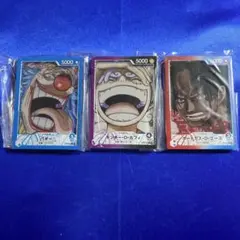 一番くじ　ワンピースG賞　カードデザインアクリルスタンド　ルフィ　エース　バギー