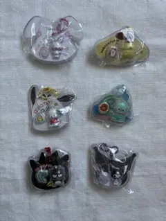 未開封　サンリオキャラクターズ　パッケージチャーム【6種類】