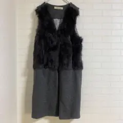 Titilate Valet ラビット ファーベスト ジレ 大人気 完売 - メルカリ