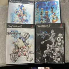 キングダム ハーツ PS2ソフト 4本セット　Q