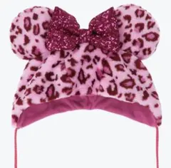 ファンキャップ ヒョウ柄 ピンク ディズニー レオパード