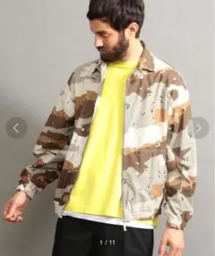 BEAUTY & YOUTH 迷彩 ミリタリージャケット